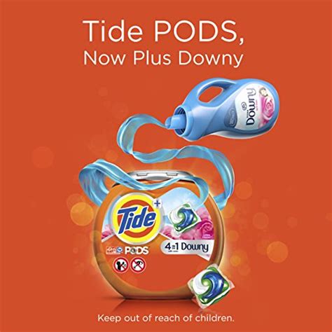 Tide Pods Plus Downy He Turbo Laundry Detergent Pacs April Fresh