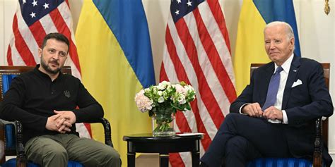 Ukraine Joe Biden Annonce Volodymyr Zelensky Une Nouvelle Aide De