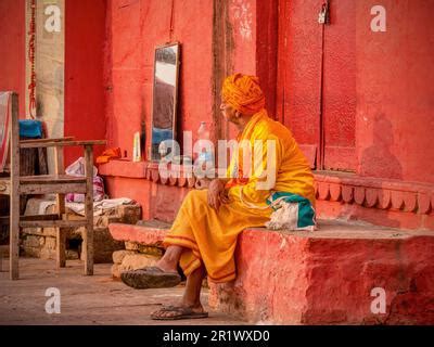 Man Wearing South Indian Dress India Asia Mr E Stock Photo Alamy