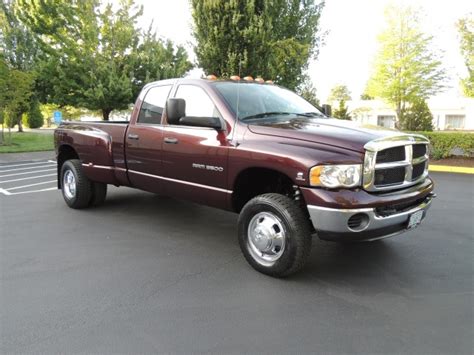 2005 Dodge Ram 3500 1 Ton Dually 4x4 5 9l Cummins Turbo Diesel