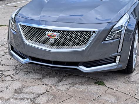 Cadillac 2016 2018 Ct6 Chrome Mesh Grille With Adaptive Cruise Control Savage Cadillac