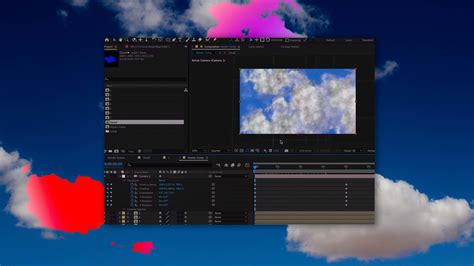 Animated Moving Clouds