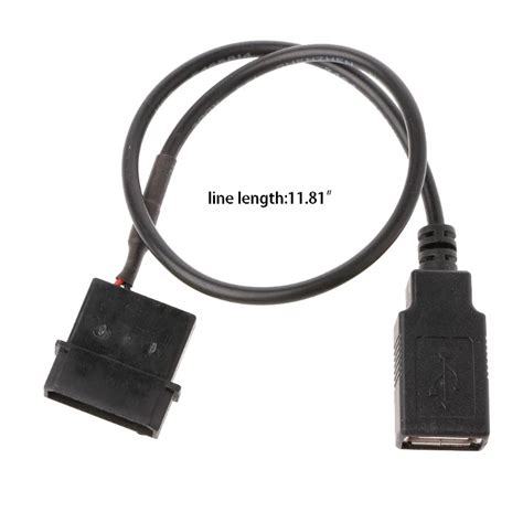 C Ble Adaptateur D Alimentation Ide Molex Vers Usb Type A Femelle