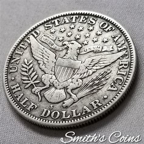 1915 S Barber Half Dollar VF For Sale Buy Now Online Item 383533