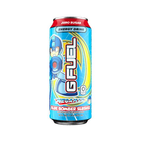 G FUEL Zero Sugar Blue Bomber Slushee Energy Drink, 16 fl oz - Pick ‘n Save