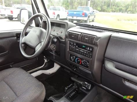 2002 Jeep Wrangler Sport 4x4 Dashboard Photos