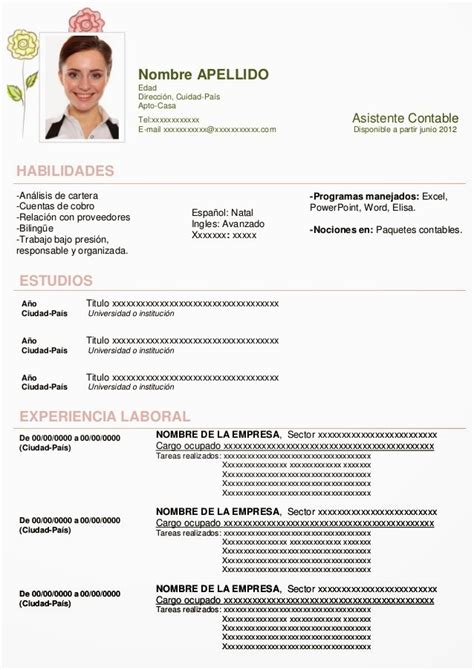 Como Hacer Un Curriculum Vitae Como Hacer Un Buen Curriculum