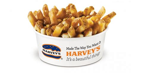 399 Poutine And Drink Harveys Canada