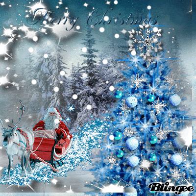 Blue Christmas Tree Gif - Merry Christmas | Blue christmas tree ...