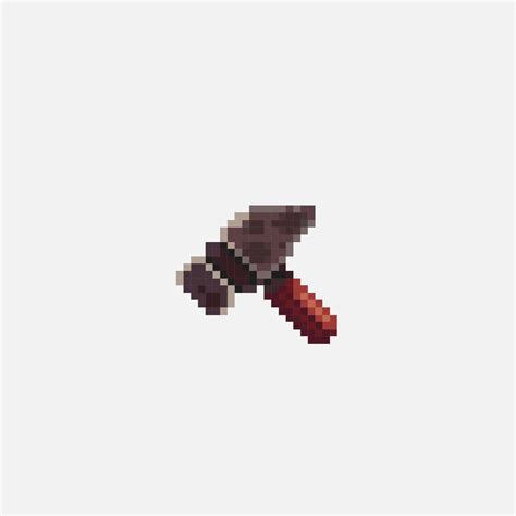 a hammer in pixel art style 23075672 Vector Art at Vecteezy