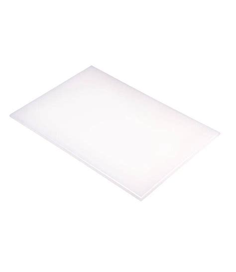 Snijplank HDPE 45x30x1 2cm Wit Hygiplas J016 HorecaRama