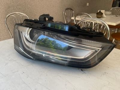 LAMPA REFLEKTOR LEWA PRAWA EUROPA PRZÓD BI XENON AUDI A4 B8 LIFT 8K