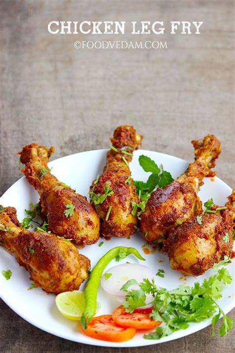 Spicy Chicken Leg Fry - Restaurant Style Recipe