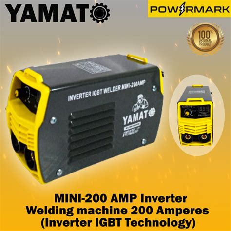 Yamato Mini Inverter Welding Machine Amperes Inverter Igbt