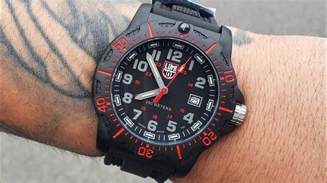 Luminox 8800 Series Black Ops Carbon Case XL 8895 YouTube