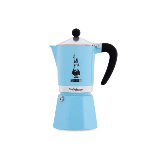 Cafetera Bialetti Moka Express Azul Sabor A Italia Mx