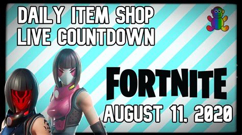 FORTNITE ITEM SHOP AUGUST 11 UPDATE BATTLE ROYALE Bachii Skin Is