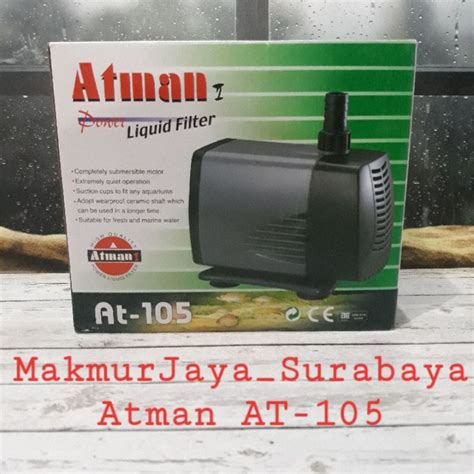 Jual Atman AT 105 Pompa Celup Aquarium Kolam Submersible Water Pump