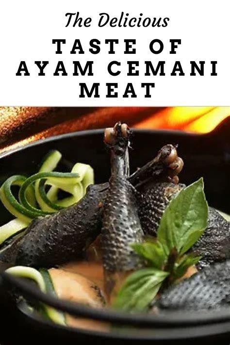 Ayam Cemani Cooked