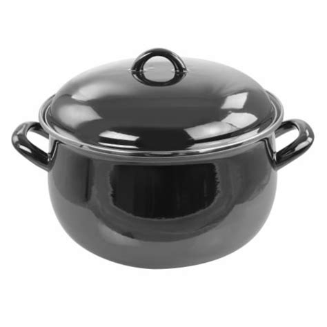 Martha Stewart Steel Casserole Dish with Lid, 6.5 qt - Kroger