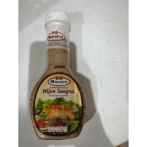 Jual Maestro Wijen Sangrai Botol 237ml Shopee Indonesia