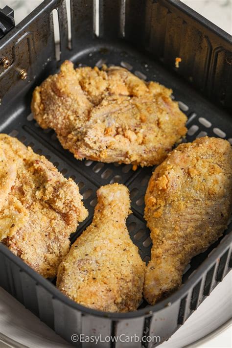Keto Air Fryer Chicken (With A Secret Ingredient!) - Easy Low Carb