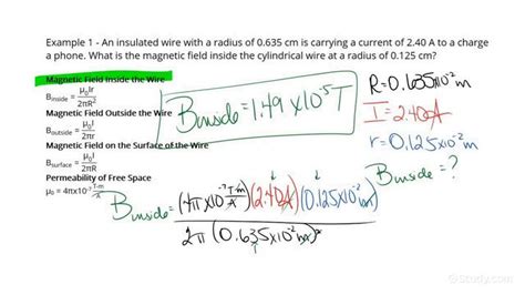 How To Use Ampere S Law To Calculate The Magnetic Field For A Closed Circuit Physics