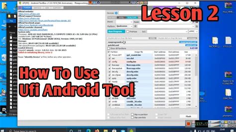 Ufi Box Lesson 2 How To Use Ufi Android Tool How To Use Ufi Dongle