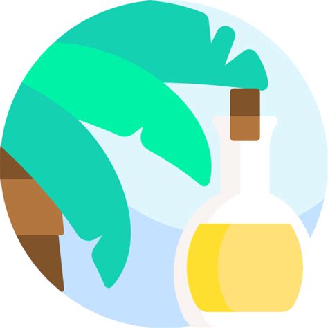 Palm Oil Detailed Flat Circular Flat Icon