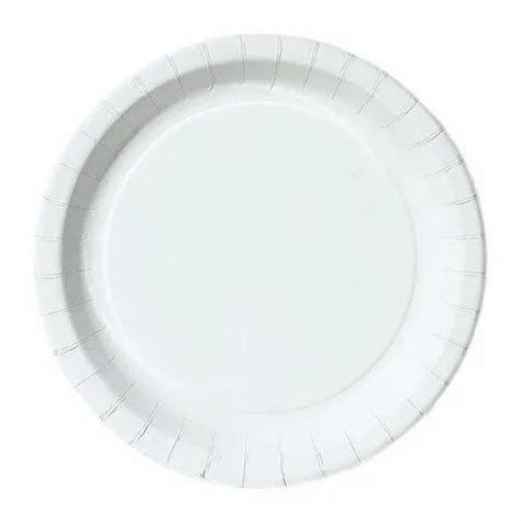 White Biodegradable Paper Plate At Rs 1piece In Visakhapatnam Id