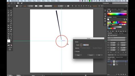 Illustrator Line Segment Width Rotate Tool Primer YouTube