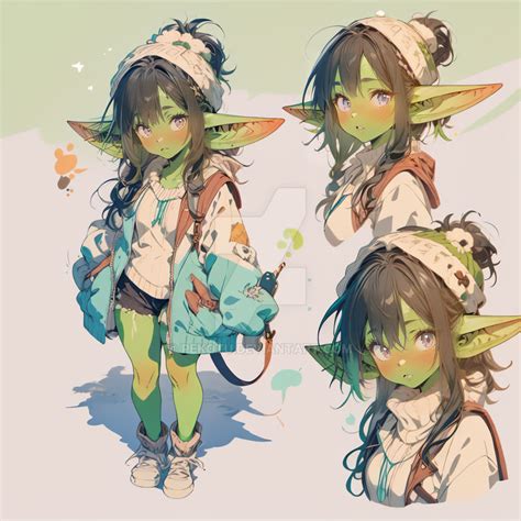 Closed Ai Adopt 386 Goblin Girl 35 By Pekotu On Deviantart