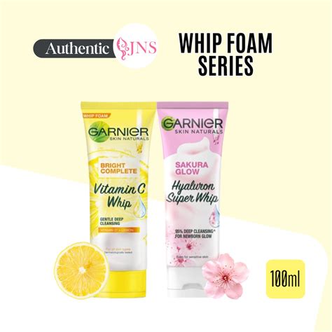 Garnier Light Complete Whip Foam Sakura White Whip Foam Ml