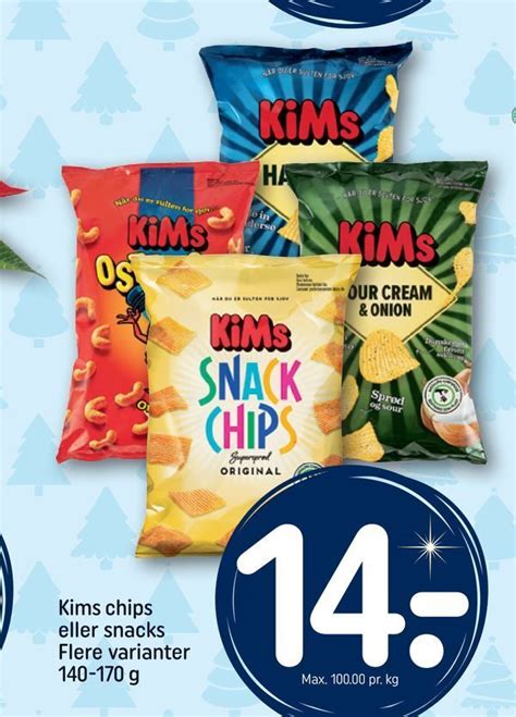 Kims Chips Eller Snacks Tilbud Hos Rema