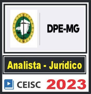 DPE MG Analista Jurídico Pós Edital Ceisc 2023 Rateio Popular