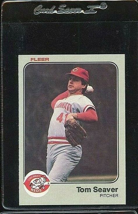 Fleer Tom Seaver Hof Cincinnati Reds Ebay