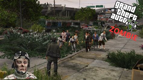 BERTAHAN HIDUP DI TENGAH WABAH ZOMBIE DI GTA 5 GTA 5 MOD YouTube