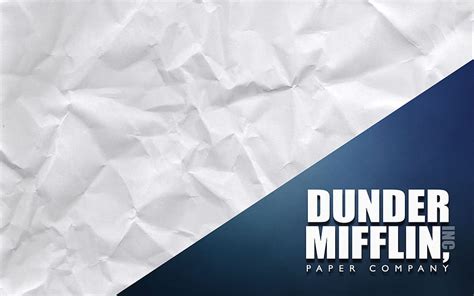 Dunder Mifflin Dunder Mifflin HD Wallpaper Pxfuel