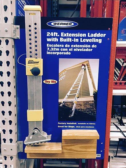 Werner Ladder Leveler Try-Me Redux – Fixtures Close Up