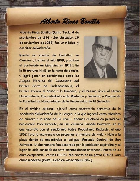 Biografías de escritores salvadoreños by Josias Jimenez - Issuu