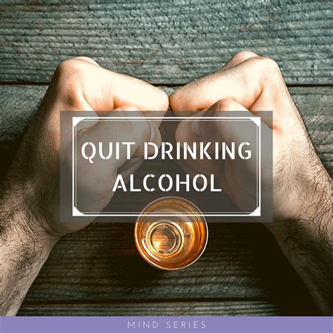 Quit Drinking Alcohol Mind Series