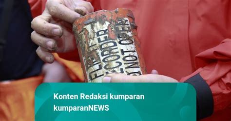 Foto Wujud Black Box Kedua Pesawat China Eastern Yang Ditemukan