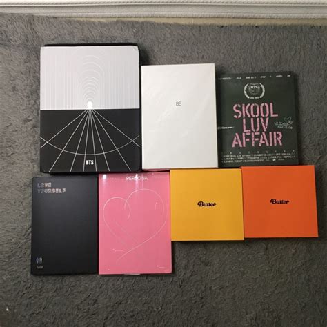 Jual Album Only Bts Butter Skool Luv Affair Tear U Persona Her