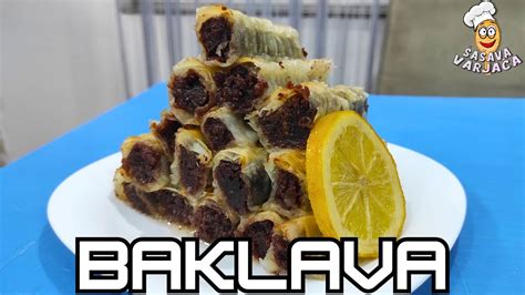 Ovakvu Baklavu Jo Niste Probali Cigaret Baklava Sa Keksom I