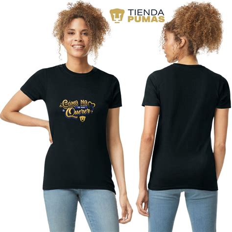 Playera Mujer Pumas Unam Cómo No Te Voy A Querer Tienda Pumas