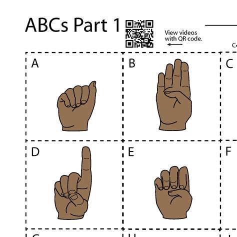 Sign Language Flashcards - Alphabet - ASL Teaching Resources