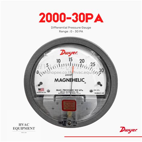 Series 2000 Dwyer MAGNEHELIC Differential Pressure Gauges หนวย