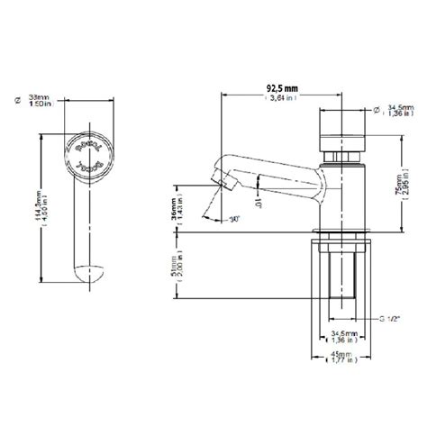 Torneira Para Banheiro Compact Press Matic Docol