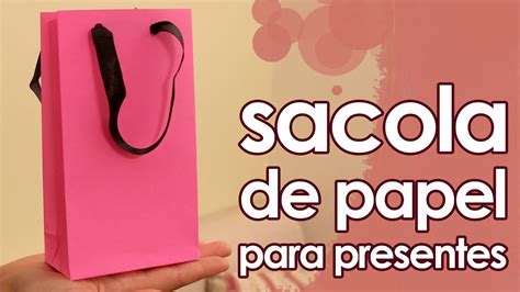 Sacola De Papel Para Presentes Especial De Natal Artesanato