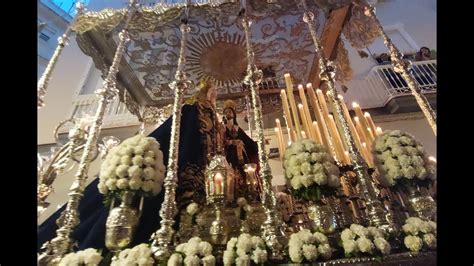 VIRGEN LAS ANGUSTIAS DE ECCE HOMO CALLE ROSARIO BANDA NS CARMEN PRADO